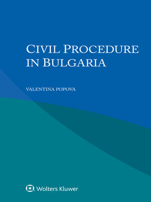 cover image of Civil Procedure in Bulgaria